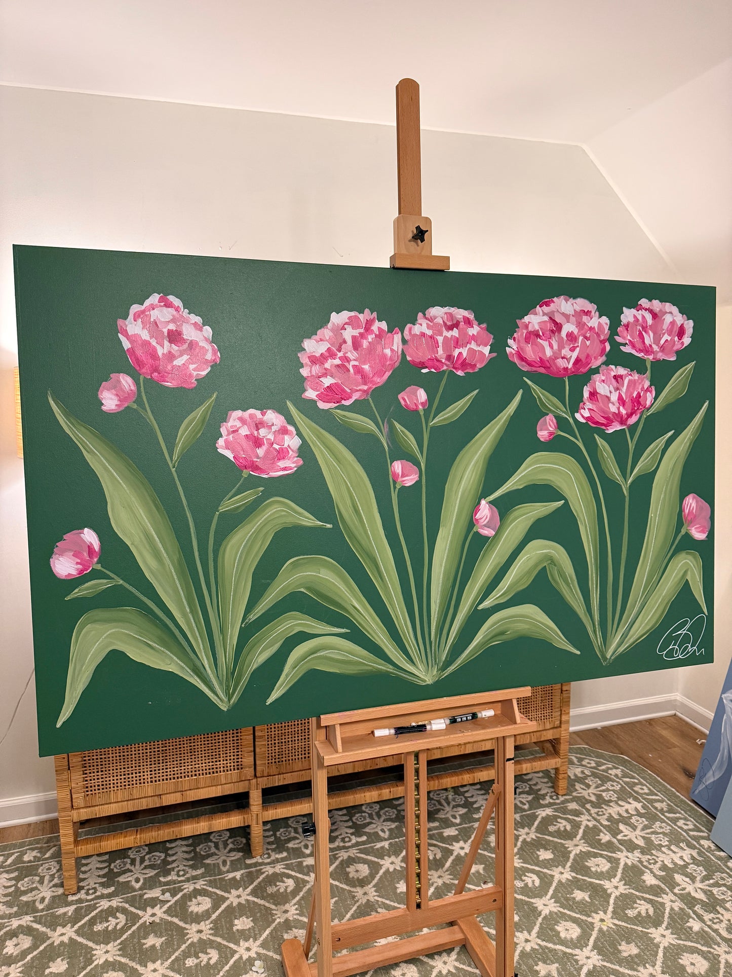 “Pick Me Peonies” 36x60