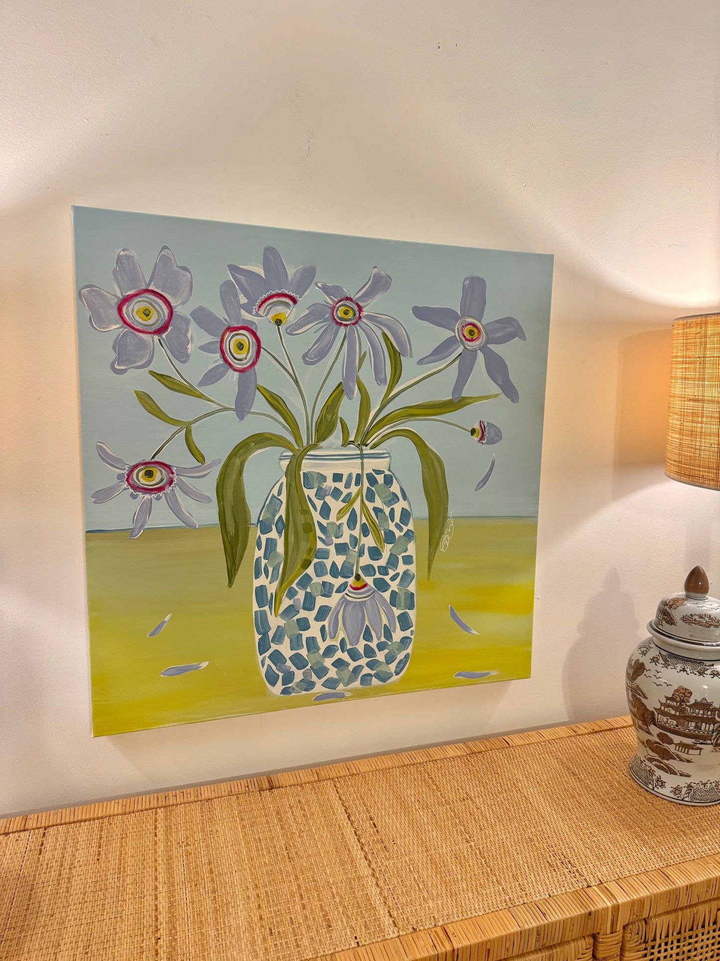 Lady’s in Bloom 30x30