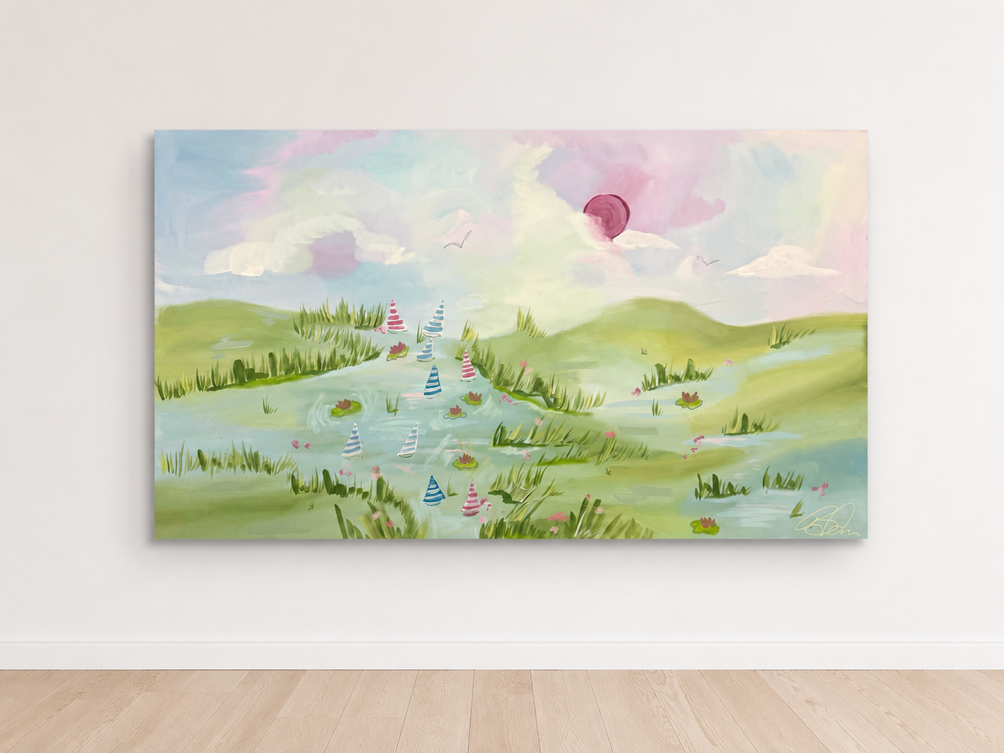 “Sunday Float” 36x60