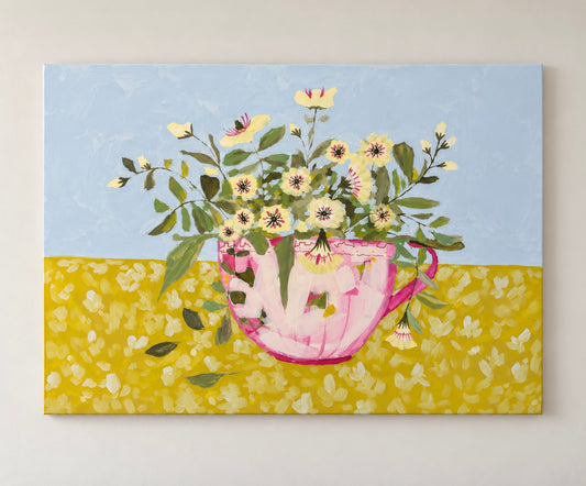 “Chartreuse Baby!” 48x36 unframed