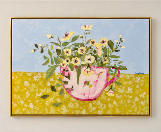 “Chartreuse Baby!” 48x36 unframed