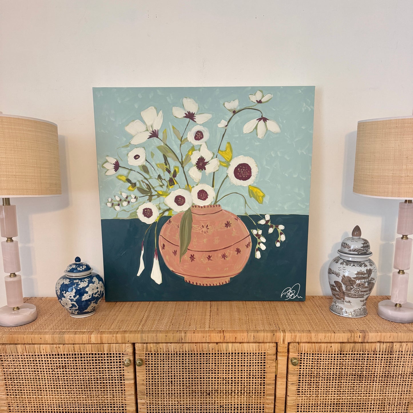 Dry peaches 36x36