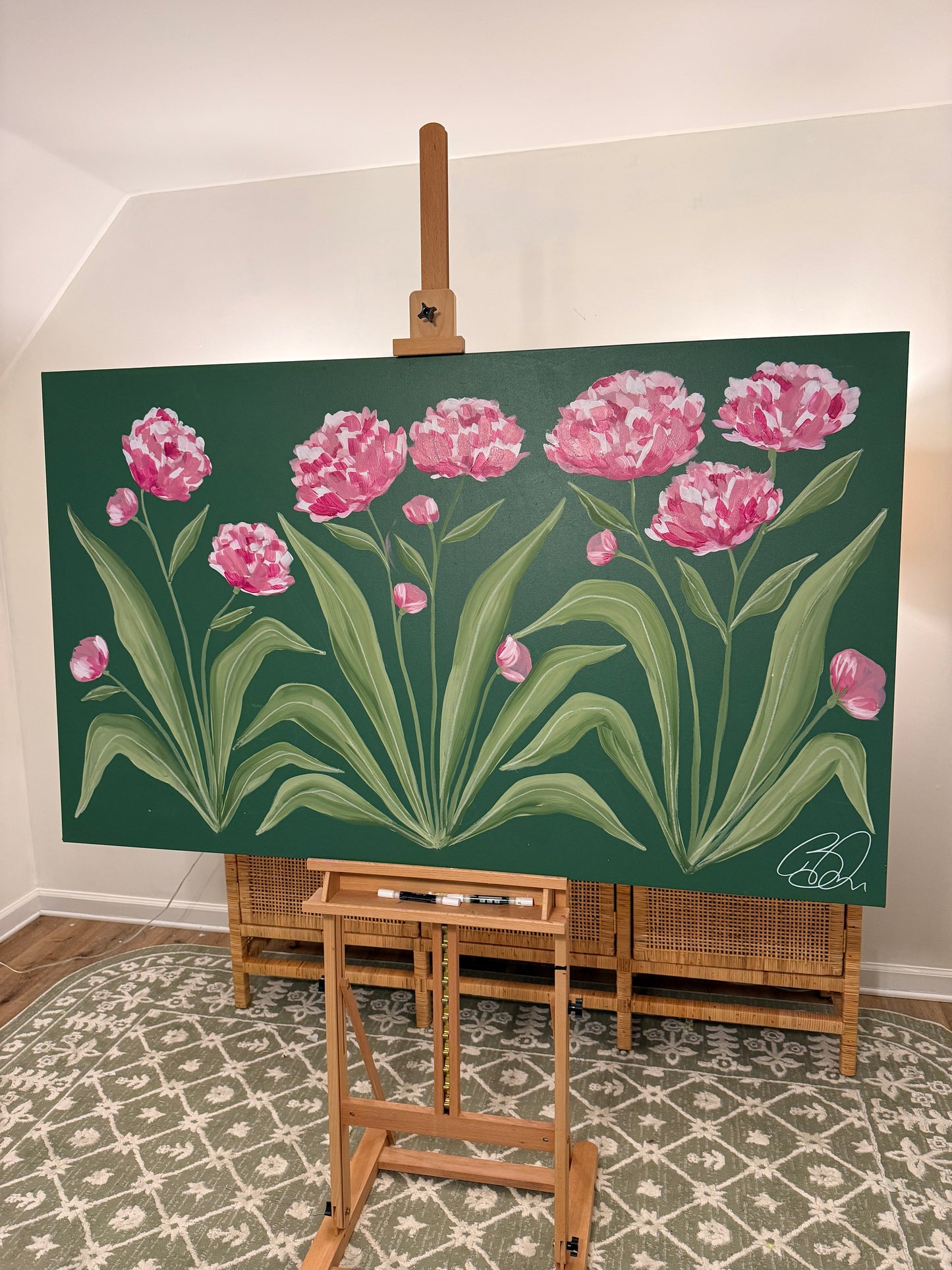“Pick Me Peonies” 36x60