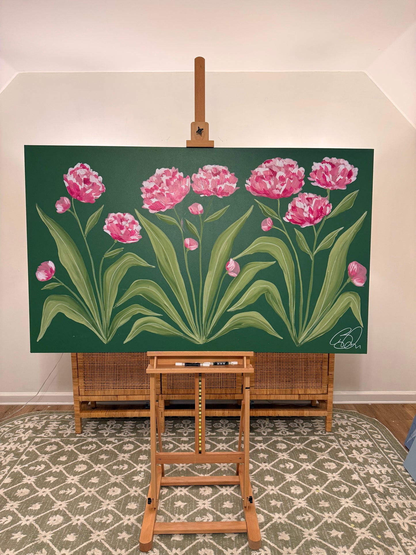 “Pick Me Peonies” 36x60