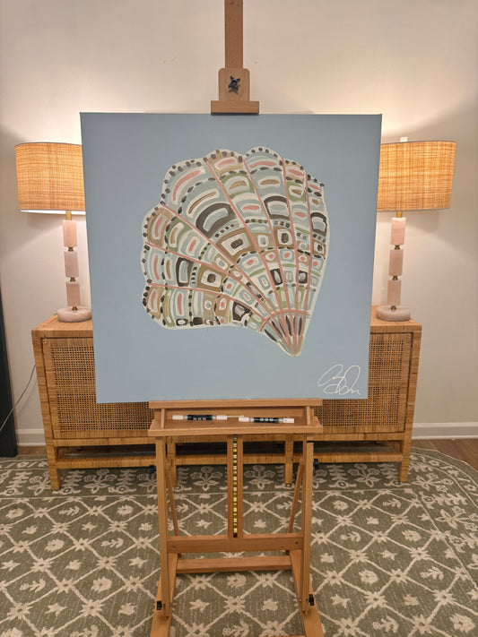 “Clam Chaos” 30x30