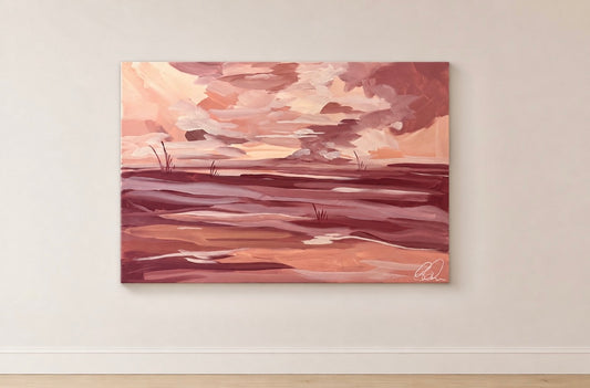 “Sunset Marsh” 36x24