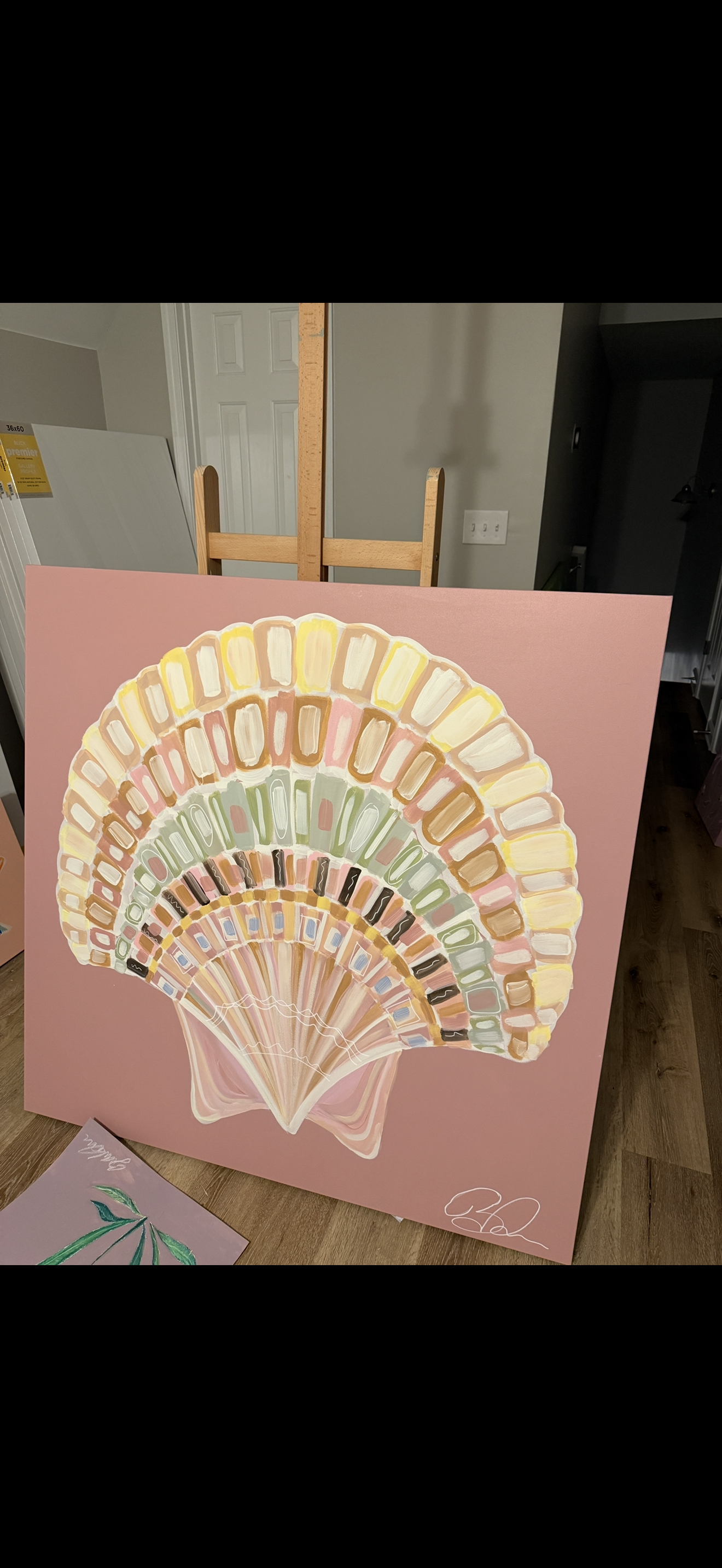 "Baby Blondie" 48"x48"