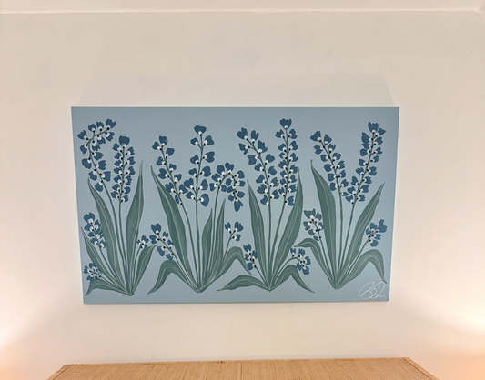 "Sea Breeze Blooms" 36x60"