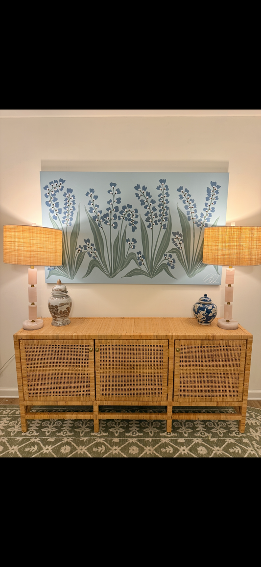 "Sea Breeze Blooms" 36x60"