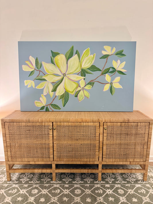 "Magnolias in the Park" 36"x60"
